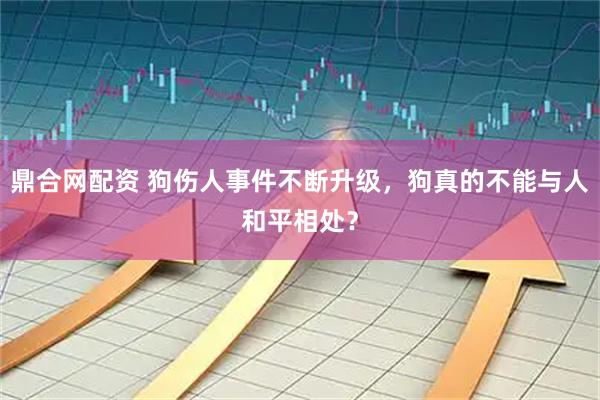 鼎合网配资 狗伤人事件不断升级,狗真的不能与人和平相处?